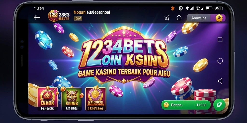Tampilan menarik gameplay Kasino di 1234BETS.