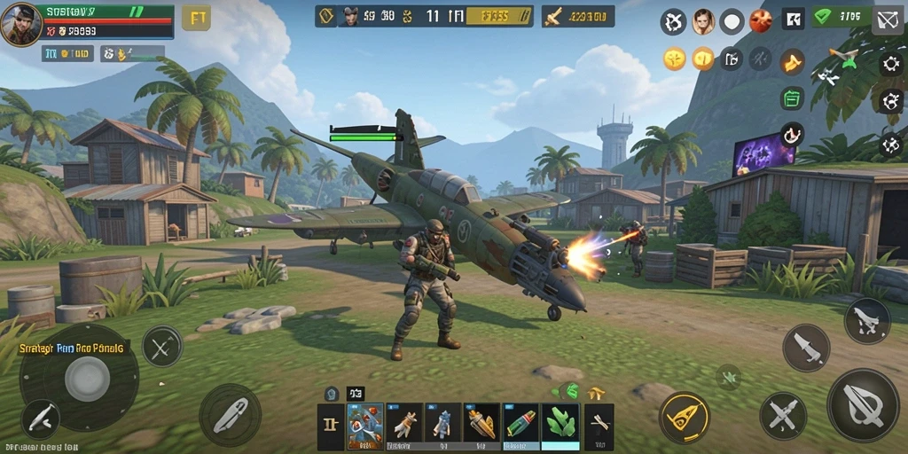 Screenshot gameplay <strong>F7F7</strong> menampilkan aksi strategi yang mendebarkan.