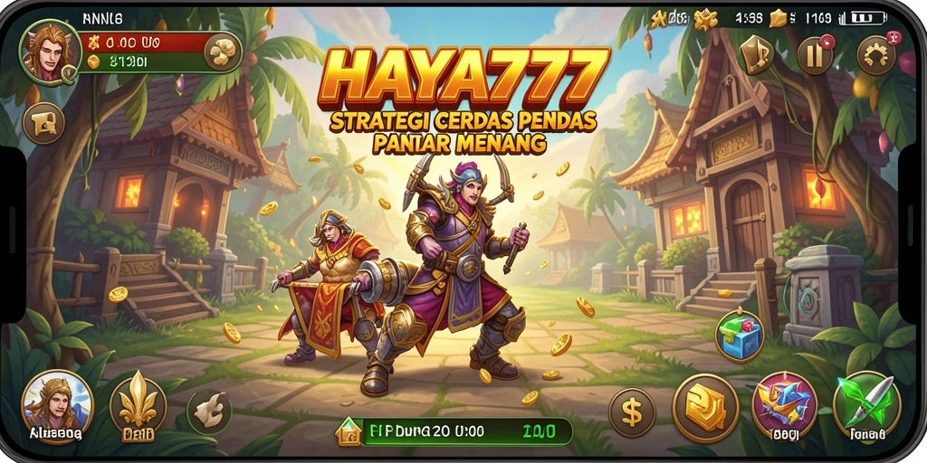Tampilan gameplay seru dari HAYA777 yang penuh strategi.