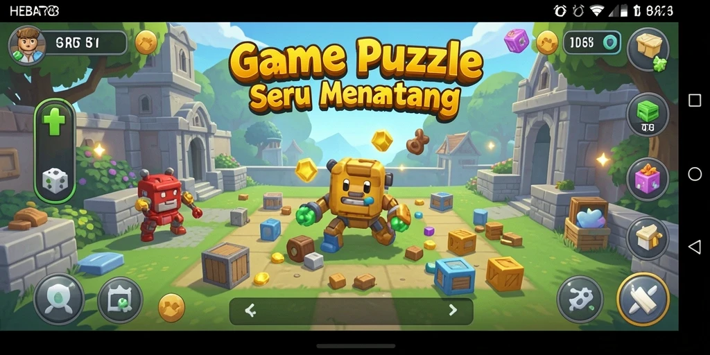 Tampilan gameplay menantang dari HEBAT303 yang mengasah kemampuan berpikir.