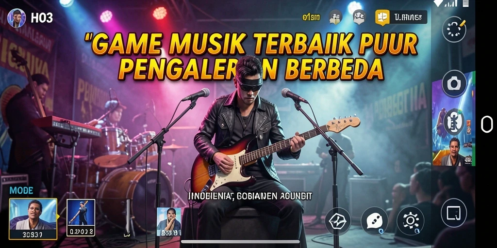 Tampilan gameplay HO3 dengan alunan musik yang menyenangkan.