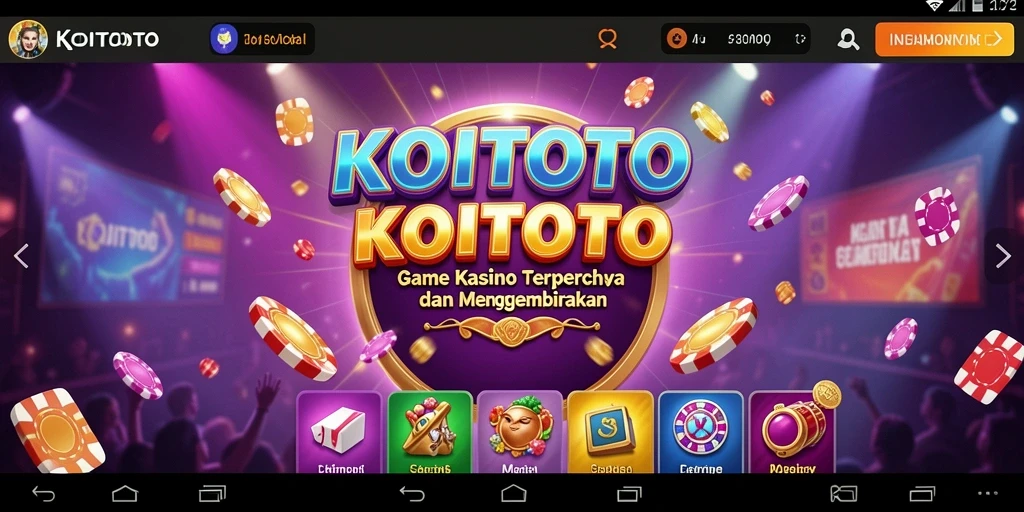 Tampilan menarik dari gameplay Kasino KOITOTO yang mengasyikkan.