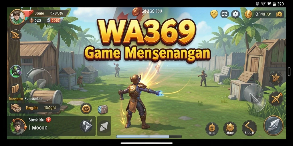 Tampilan gameplay WA369 yang menarik dan interaktif dalam gaya Idle.